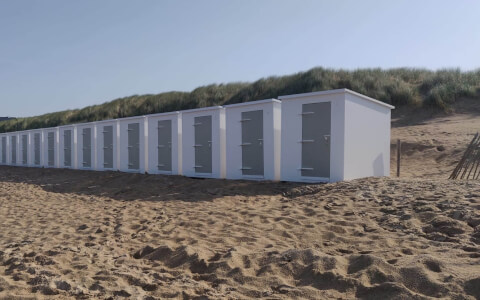 2. Strandhuisje single